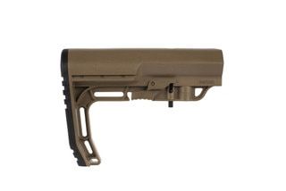 This Mission First Tactical BATTLELINK Minimalist Stock fits MIL-SPEC reciver extentions